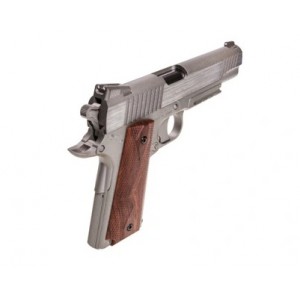 Модель пистолета COLT 1911 STAINLESS FULL METAL CO2 NO BLOWBACK CYBERGUN - 180315